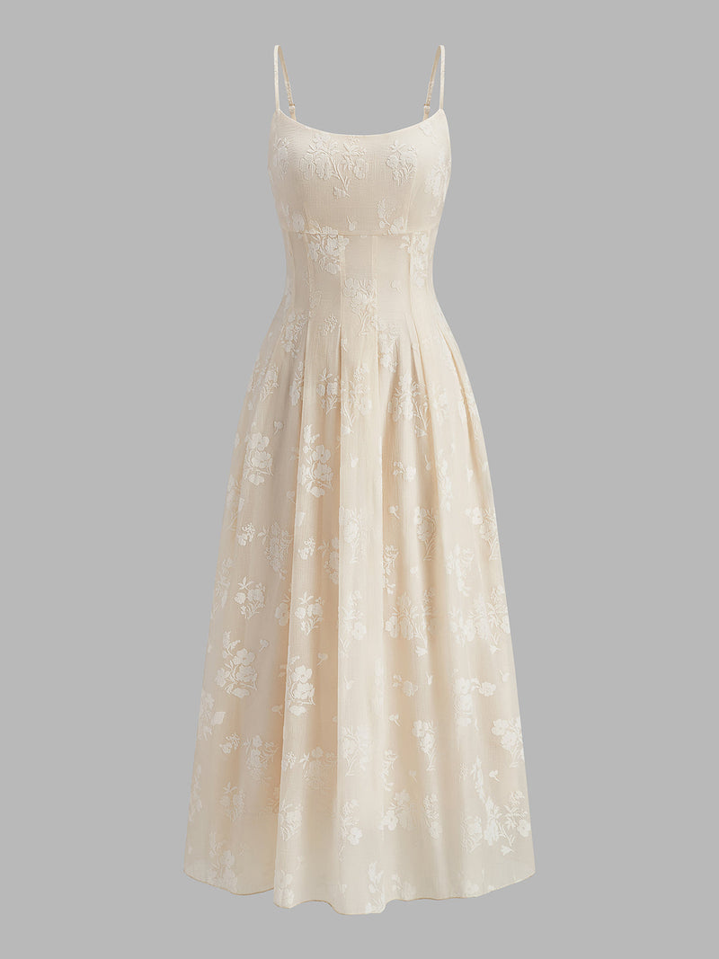 Quinn Women's Floral Dress - shown in use