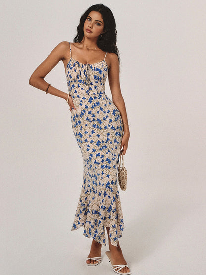Genevieve Women's Floral Dress - fabric and finish detail