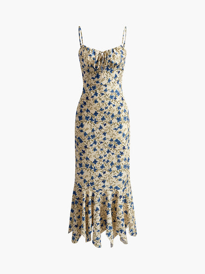 Genevieve Women's Floral Dress - close-up detail