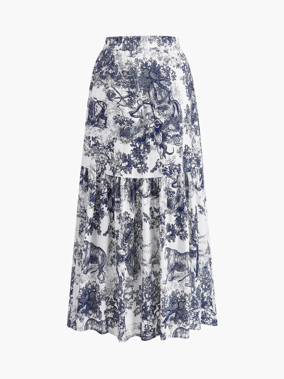 Elise Women's Ruffled Skirt - shown in use