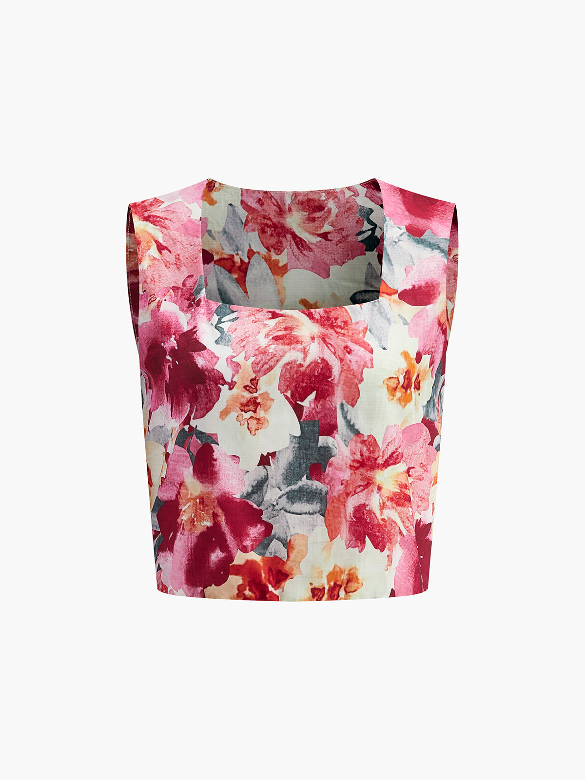 June Women's Floral Shorts - styled view
