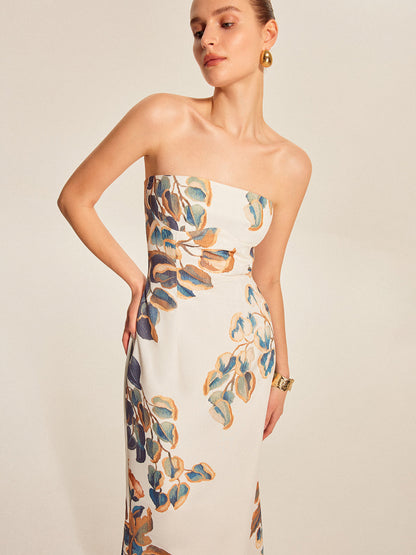 Ivy Women's Floral Dress - full-length view
