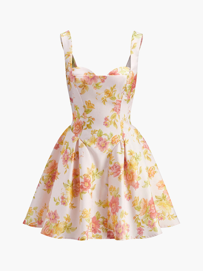 Kira Women's Floral Dress - shown in use