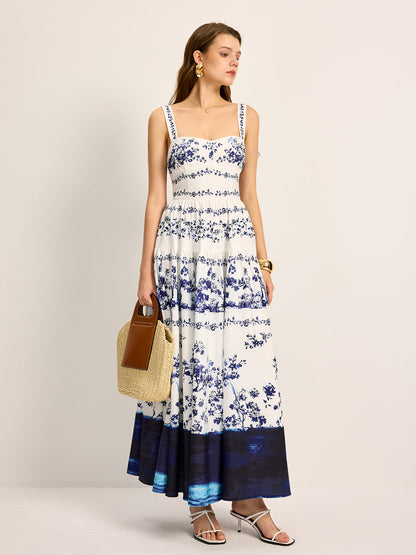 Yara Women's Pleated Dress - front view