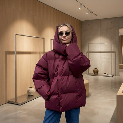 Chaqueta Acolchada Negra para Mujeres Avalon | Aislamiento de Alta Calidad, Diseño Moderno