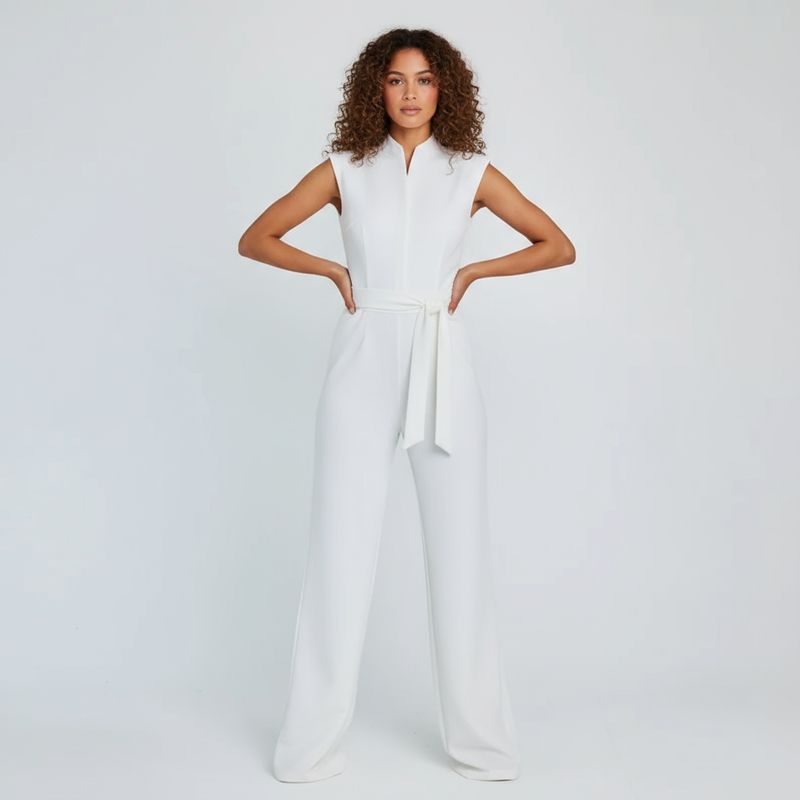 Mira Women's Jumpsuit | Flared Bottoms, Double Lined