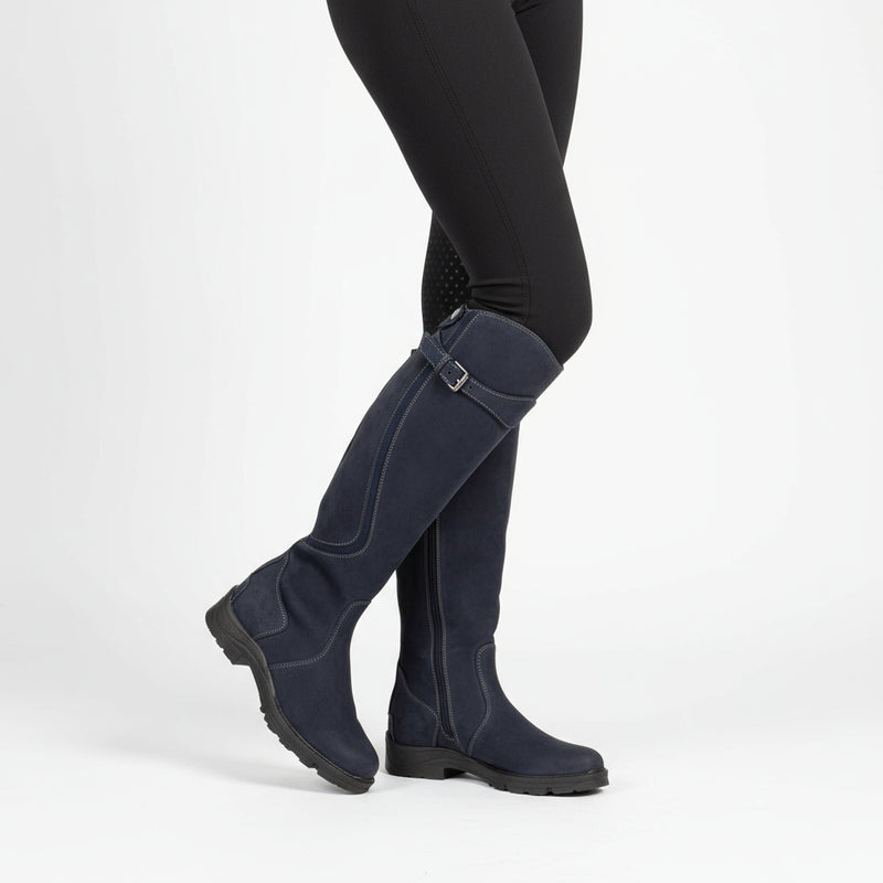 Mero Women's Knee High Boots | Waterproof Synthetic, Grip Sole