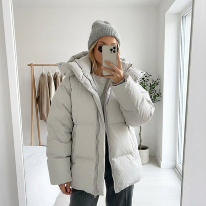 Chaqueta Acolchada Negra para Mujeres Avalon | Aislamiento de Alta Calidad, Diseño Moderno