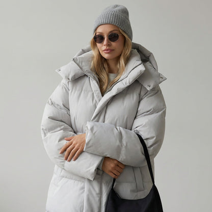 Chaqueta Acolchada Negra para Mujeres Avalon | Aislamiento de Alta Calidad, Diseño Moderno