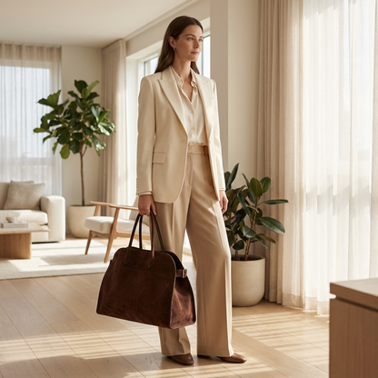 Fern Aveline Women’s Shopper Bag | Structured Silhouette, Double Top Handles