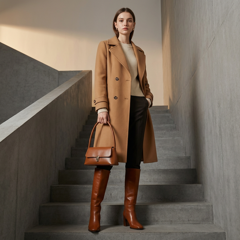 Maribel Women’s Shoulder Bag | Flap Front, Lock Closure