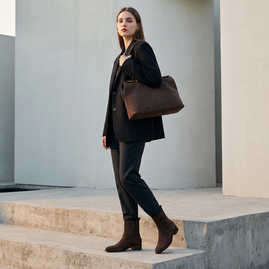 Aveline Women’s Shoulder Tote | Structured Silhouette, Long Handles