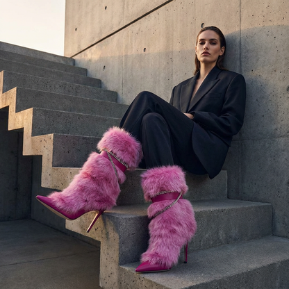 Bahar Women’s Knee High Boots | Pointed Toe, Stiletto Heel