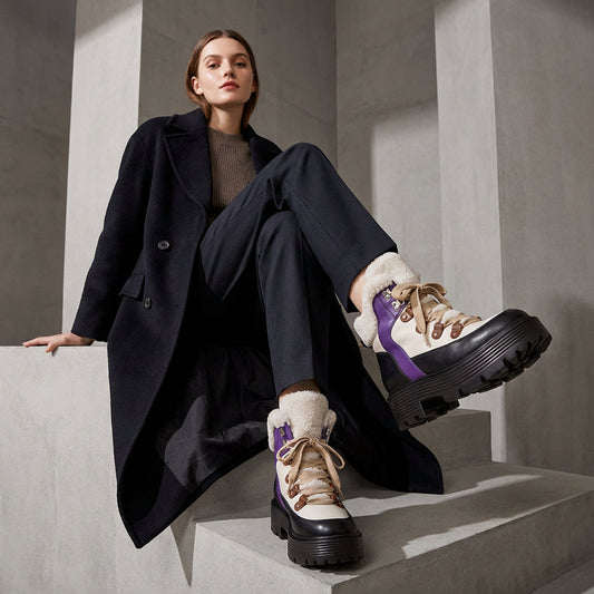 Alyssa Women's Ankle Boots | Real Leather, Non-Slip Design