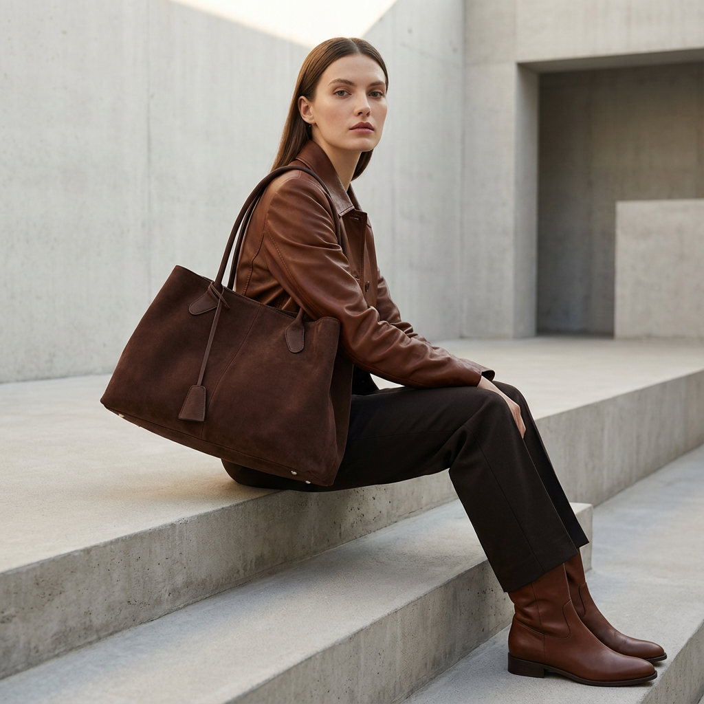 Blaire Women’s Shoulder Tote Bag | Minimalist Silhouette, Long Top Handles