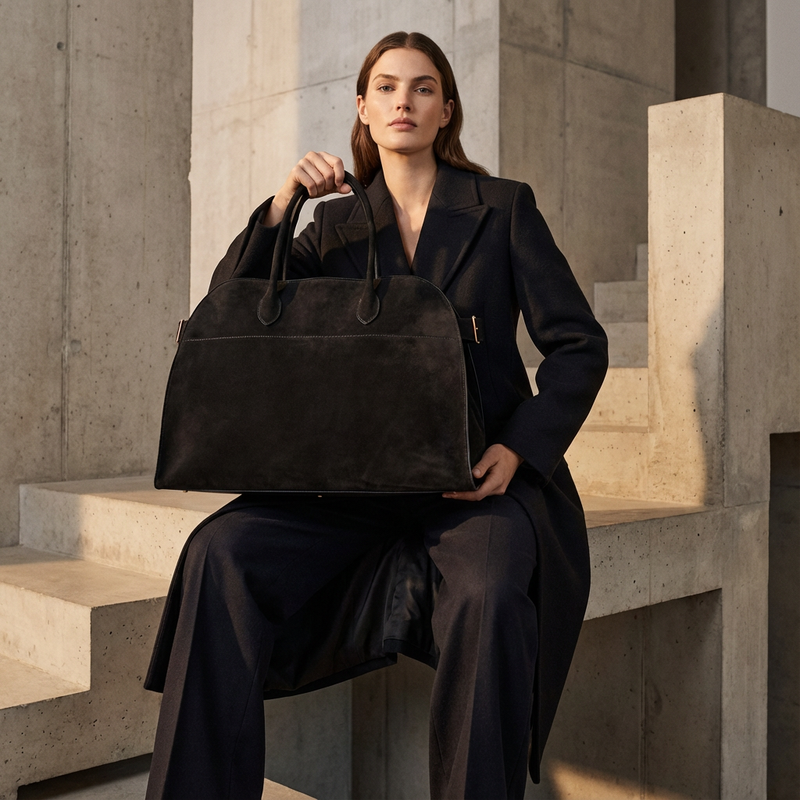 Fern Aveline Women’s Shopper Bag | Structured Silhouette, Double Top Handles
