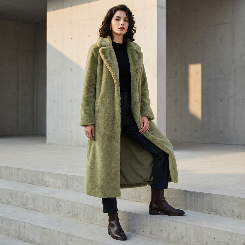 Heath Luna Women's Jacket | Luxurious Faux Fur, Cozy Winter Coat