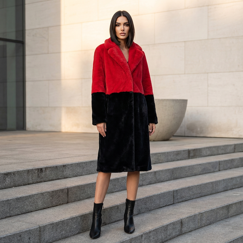 Heath Luna Women's Jacket | Luxurious Faux Fur, Cozy Winter Coat