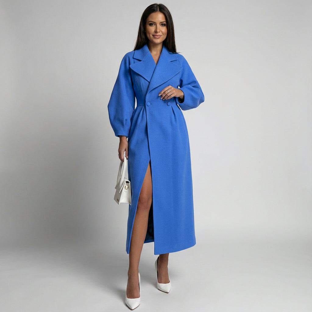 Adara Women's Winter Coat | Double Breasted, Elegant Design