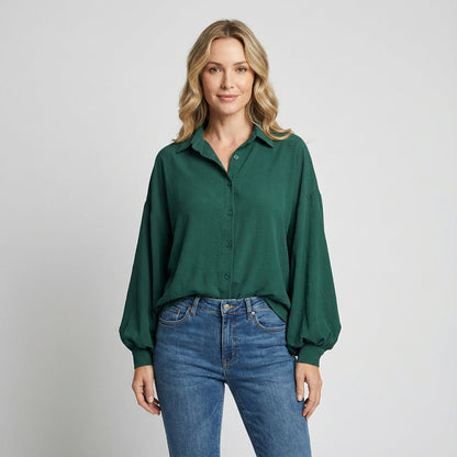 Blouse pour Femme Siena | Manches Bouffantes, Tissu Respirant