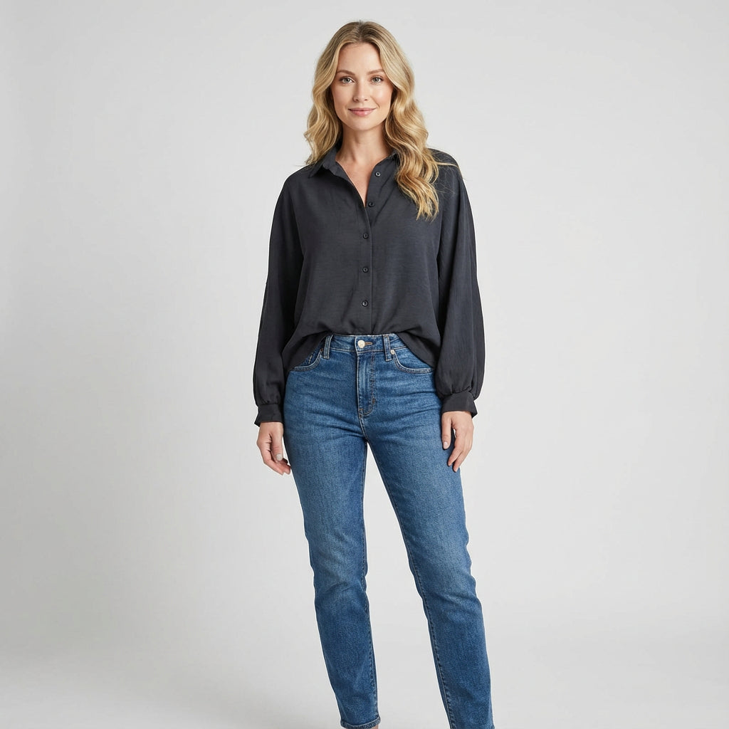 Blouse pour Femme Siena | Manches Bouffantes, Tissu Respirant