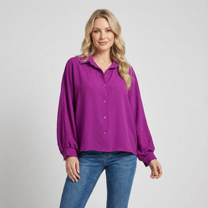 Blouse pour Femme Siena | Manches Bouffantes, Tissu Respirant