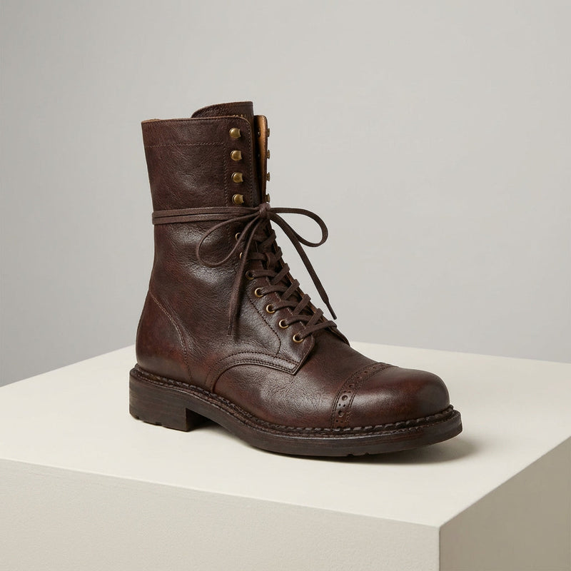 Rita Women's Knight Boots | Thick Heel, Casual Style