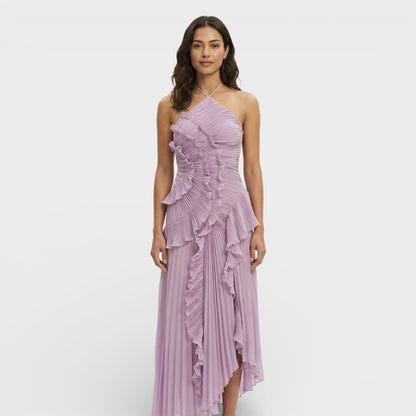Liana Women's Asymmetric Maxi Dress - styled view