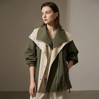 Verena Women's Jacket | Double Layer, Casual Chic