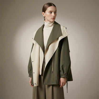 Verena Women's Jacket | Double Layer, Casual Chic