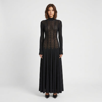 Robe en dentelle pour femmes Daisy | Design ajouré élégant, décontracté et formel