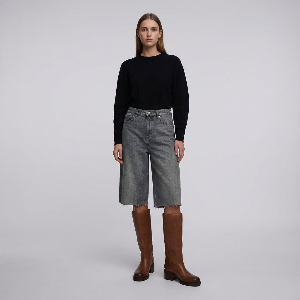 Josephine Women's Knee High Boots | Leather with Heels, Timeless Elegance