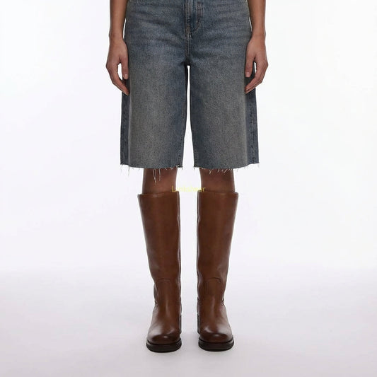 Josephine Women's Knee High Boots | Leather with Heels, Timeless Elegance