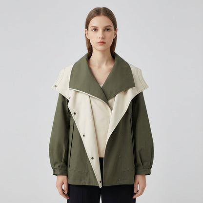 Verena Women's Jacket | Double Layer, Casual Chic