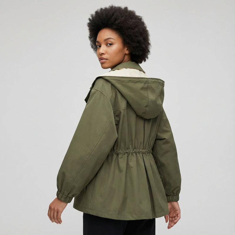 Verena Women's Jacket | Double Layer, Casual Chic