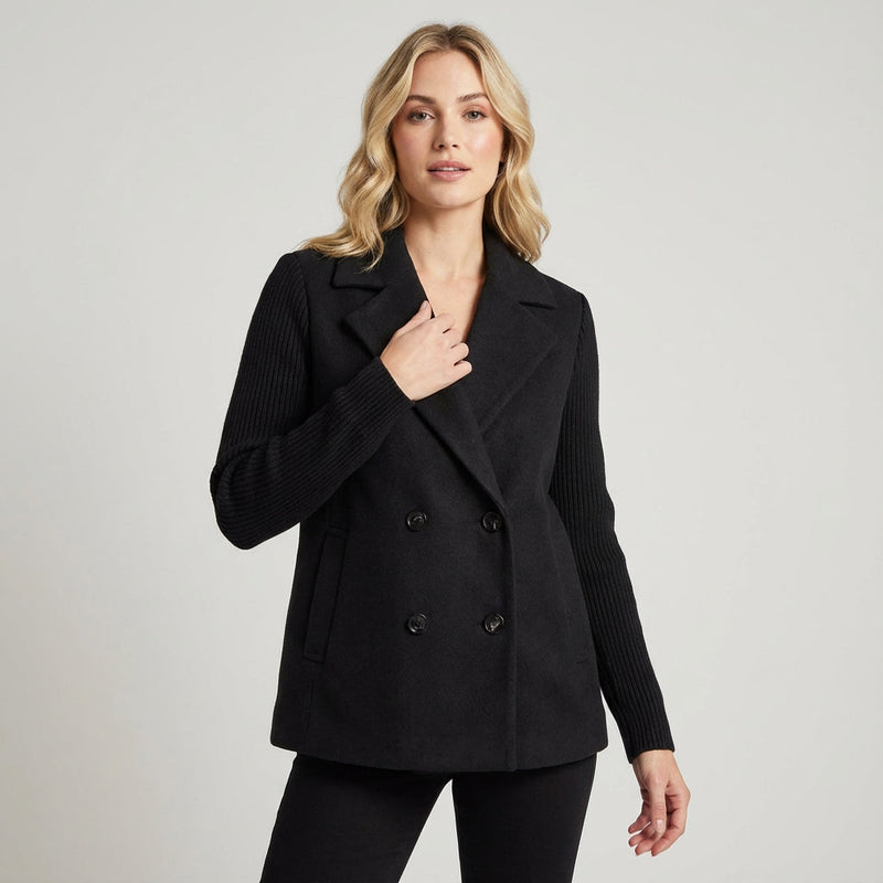 Blair Women's Wool Coat | Tailored Fit, Double-Breasted Design
