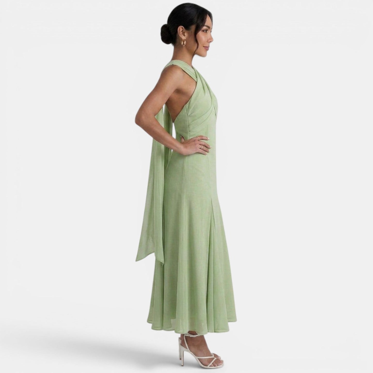 Jolie Women's Maxi Dress - styled view