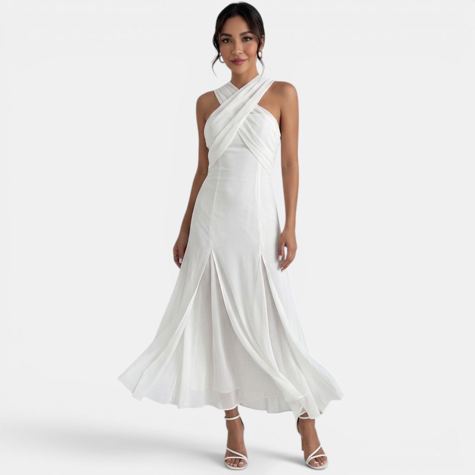Jolie Women's Maxi Dress - front view