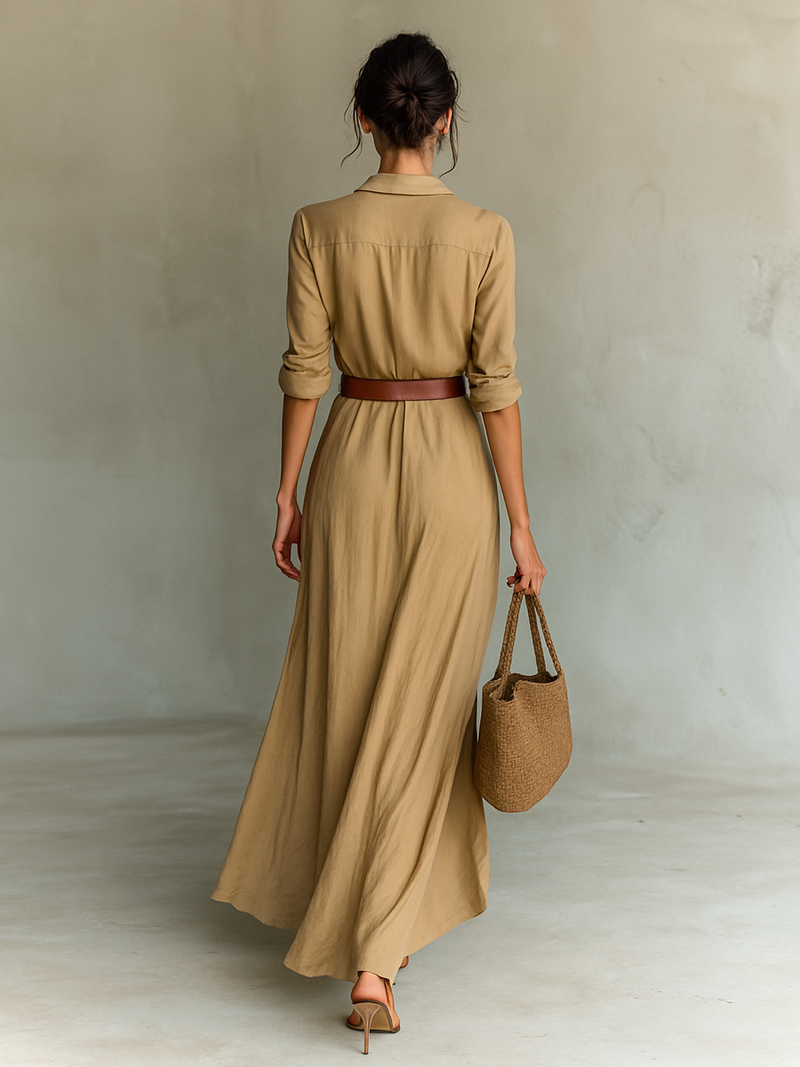 Maren Women's Maxi Dress - flat lay