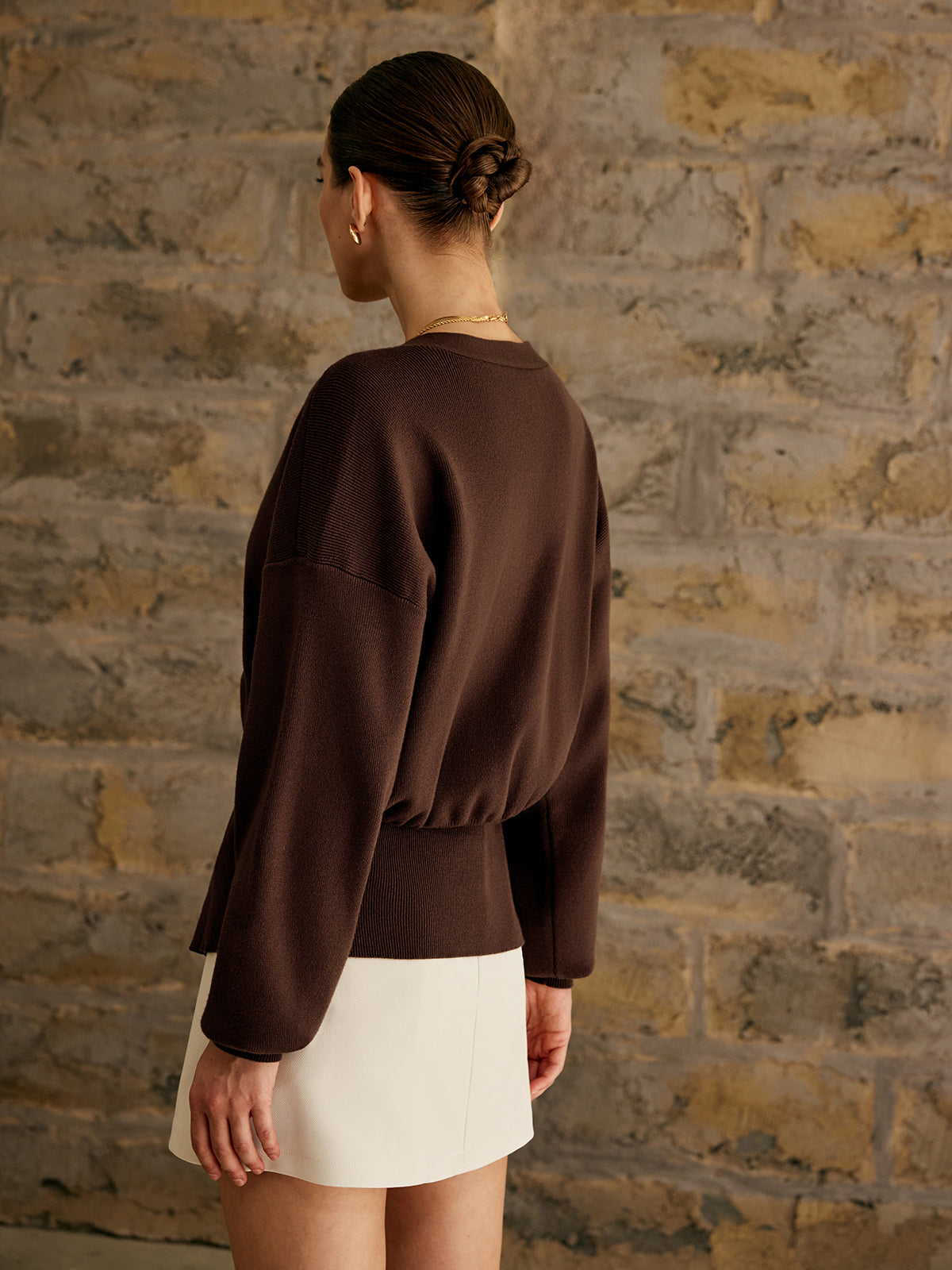 Cleo Women's Cardigan - full-length view