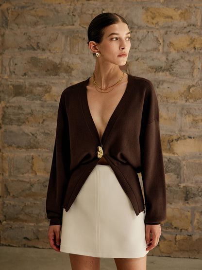 Cleo Women's Cardigan - front view