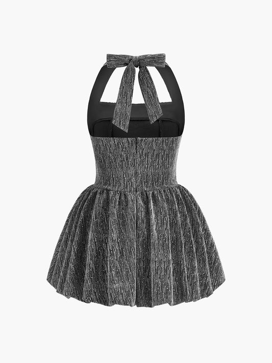 Genevieve Women's Pleated Dress - styled view