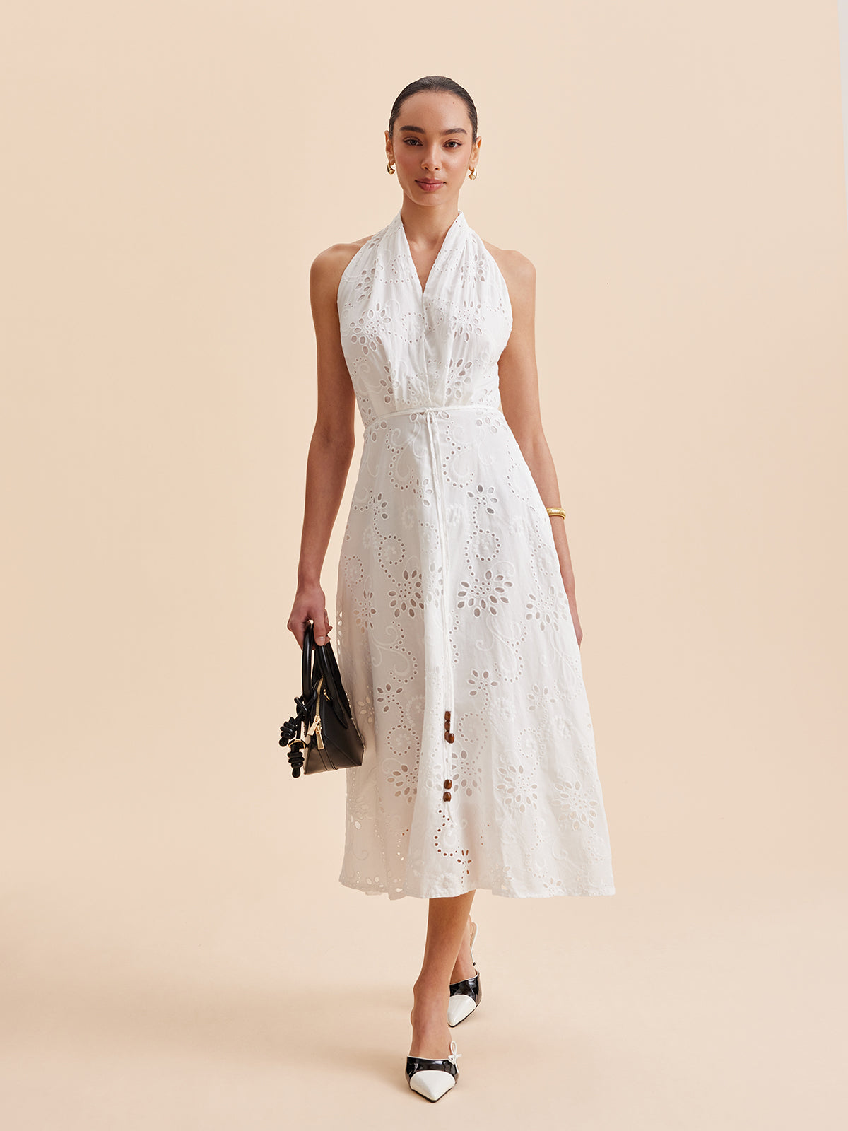 Sophie Women's Midi Dress - styled view