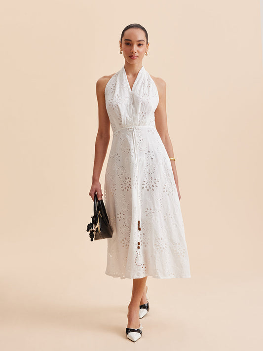 Sophie Women's Midi Dress - styled view