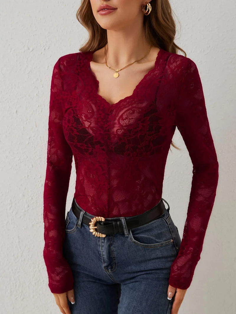 Ines Women's Top - flat lay