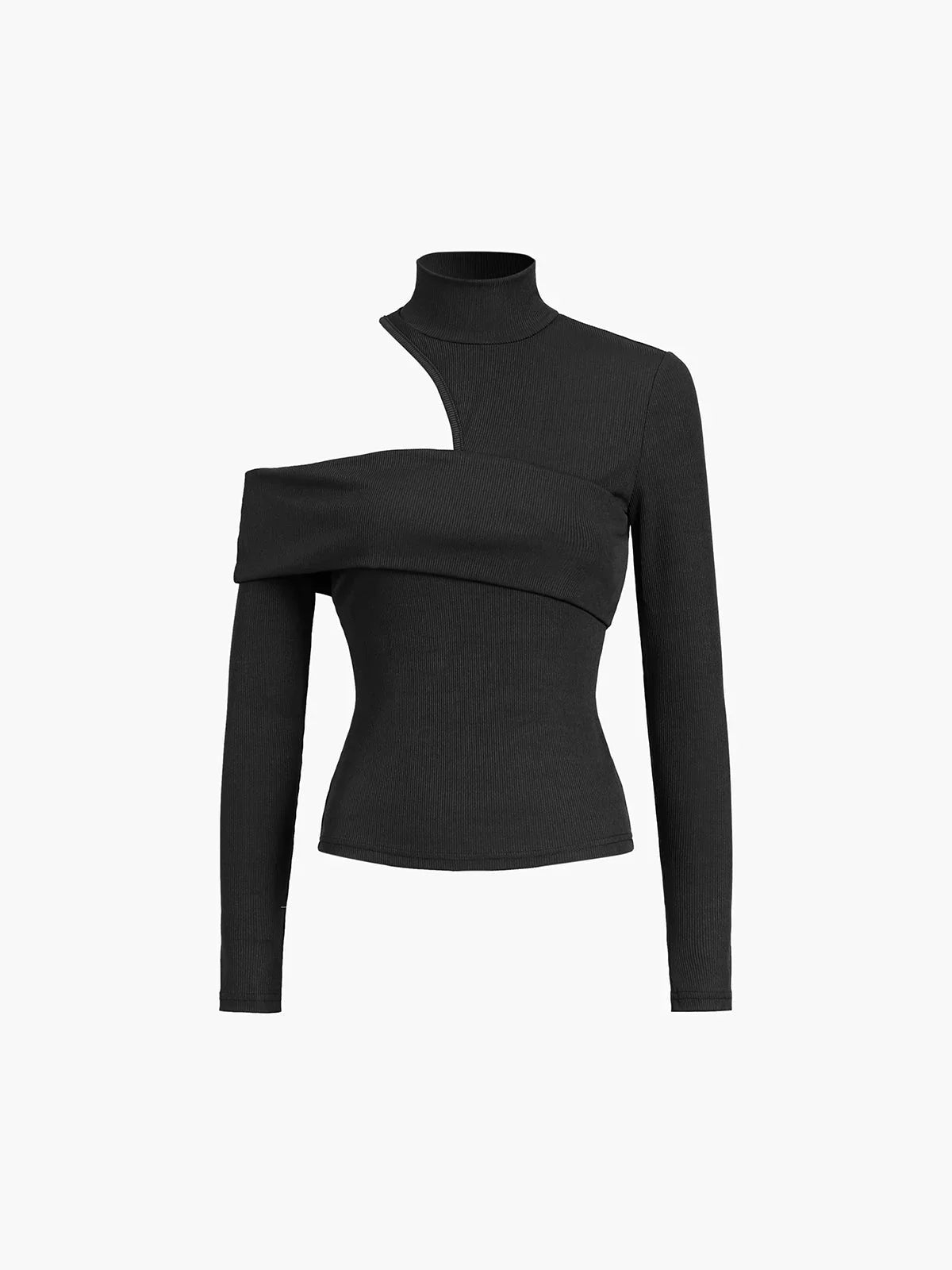 Ava Women's Asymmetric Top - full-length view