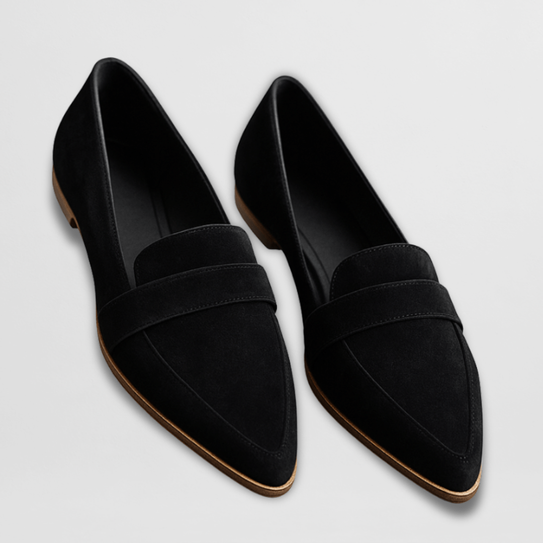 Jolie Women's Loafers - fabric and finish detail