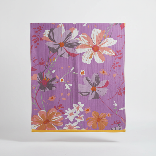 Cotton Gauze Bath Towel | Vintage Wildflower