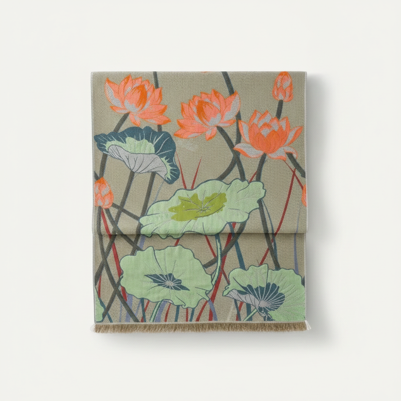Cotton Gauze Bath Towel | Lotus Design