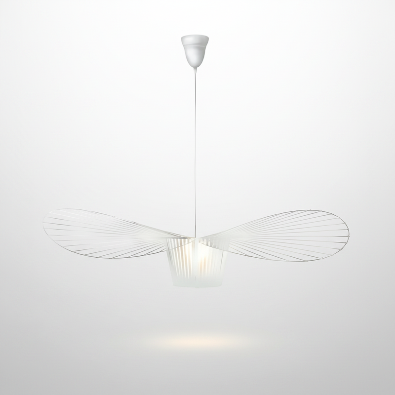AstralWave white wide-brim pendant studio packshot